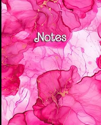 fushia hot pink ink art graph paper composition notebook 7 5 x 9 25 quad grid 5x5 5 square graph paper