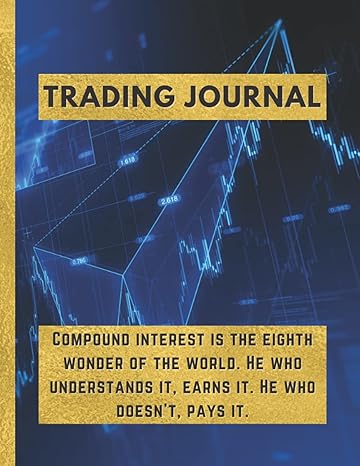 trading journal compound interest is the eighth wonder of the world stock trading log book and investment