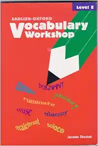 vocabulary workshop level e 2002nd edition jerome shostak page 0821576100, 9780821576106