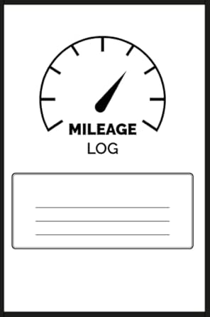 mileage log book 120 pages 6 x 9 daily mileage tracker for auto taxes expenses mileage log book mileage log