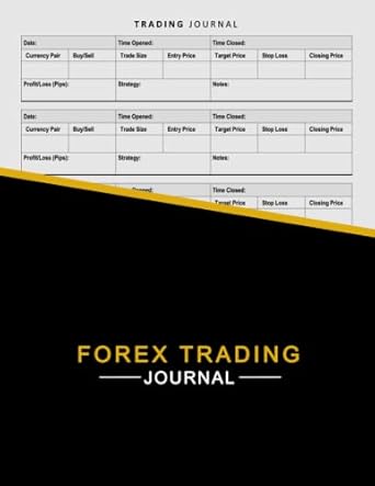 forex trading journal trade planner notebook / record log book for day trading investors gifts for forex