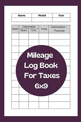 mileage log book for taxes tracker for business auto driving record books for taxes vehicle expense auto