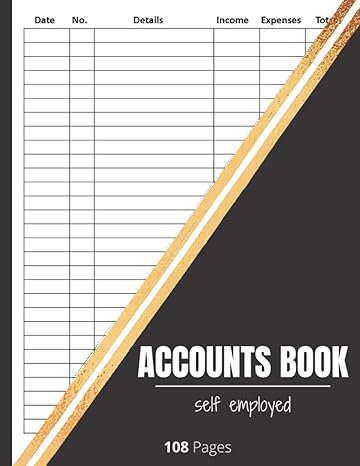 accounts book income and expense log book / bookkeeping ledger for freelancers sole traders and small