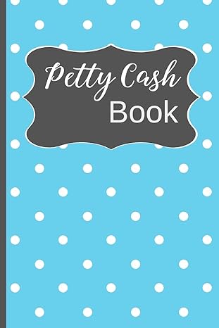 petty cash book small petty cash recording receipt log book ledger with 5 column payment record 4 year at a