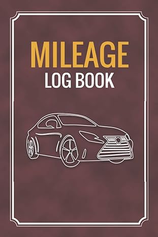 mileage log book personal mileage log auto mileage log book tracker to record daily car distance traveled
