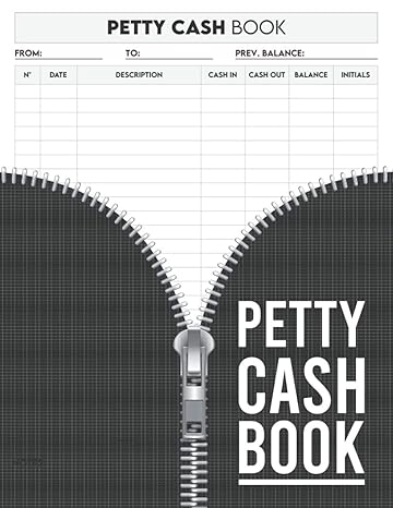 petty cash book large cash flow ledger book ledger for tracking payments money management receipt book petty