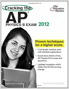 cracking the ap physics b exa 201dition 2012 edition princeton review 0375427317, 9780375427312