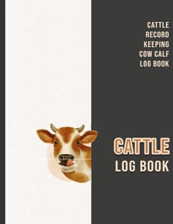 cattle breeding calving and livestock record keeping book calving log book cattle breeding and calving record