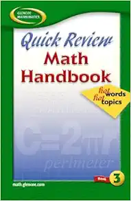 quick review math hot words hot topics book 3 1st edition mcgraw hill 0078601606, 9780078601606