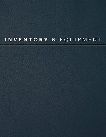 inventory and equipment log book simple inventory and equipment log book for work or home inventory log book