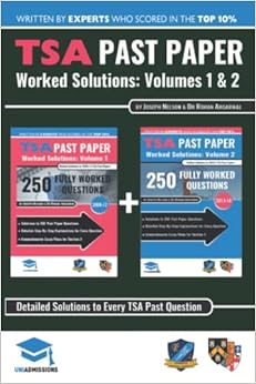 tsa past paper worked solutions 2008 20 fully worked answers to 450+ questions detailed essay plans thinking