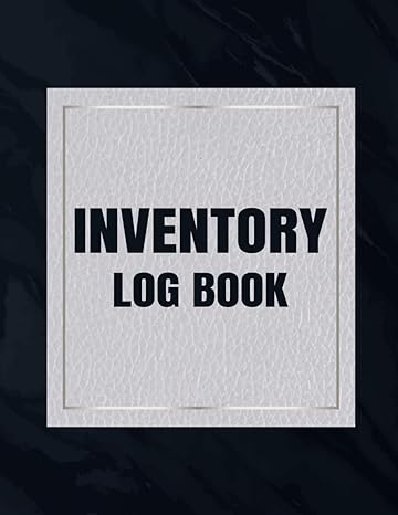 inventory log book simple inventory book for small business personal and home ledger organiser of stock
