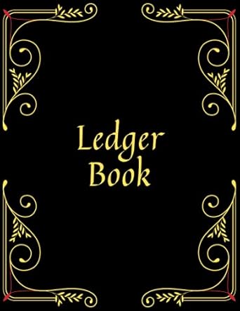 classic old style ledger book record income and expenses log book for personal and business 1st edition