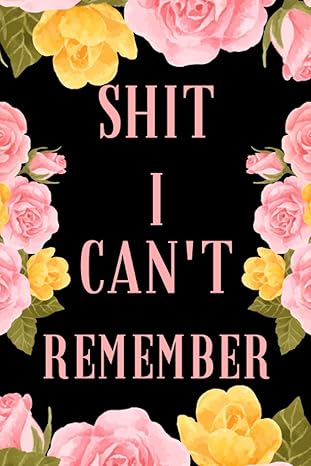 shit i cant remember gifts for women who have everything password book funny password book set new password