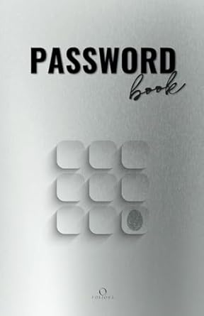 password book alphabetical guide for your credentials organize safeguard and access your passwords with