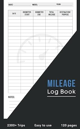 mileage log book auto mileage tracker to record and track your daily mileage for taxes vehicle mileage log