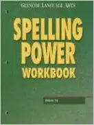 glencoe language arts spelling power workbook grade 12 2nd edition mcgraw hill 007826250x, 9780078262500