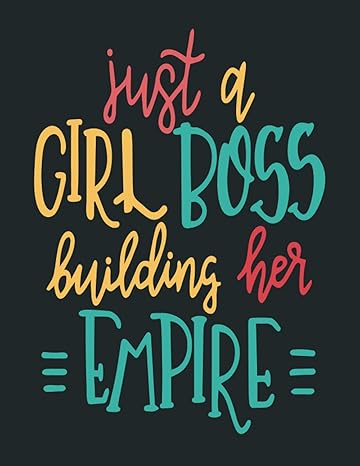 just a girl boss building her empire ledger book for small business all in one bookkeeping record log book