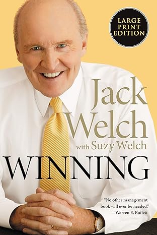 winning large type / large print edition jack welch ,suzy welch 0060759380, 978-0060759384