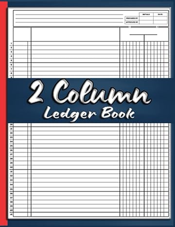 2 column ledger book accounting ledger book for bookkeeping two column ledger book columnar pad journal