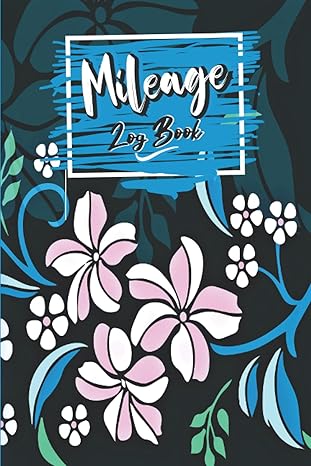 mileage log book automotive record book for business and personal taxes keep tracking vehicle miles journal