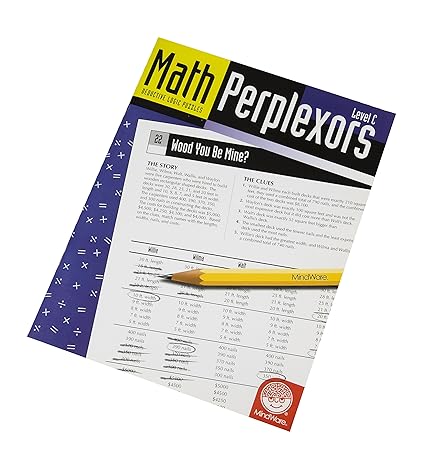 math perplexors deductive logic puzzles level c grades 5 6 level c edition greg gottstein 1933054646,