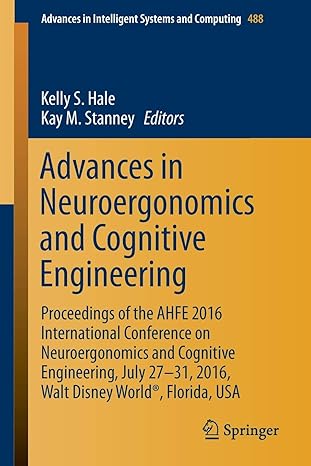 advances in neuroergonomics and cognitive engineering proceedings of the ahfe 20 international conference on
