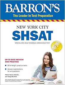 shsat new york city specialized high schools admissions test first edition patrick honner page, young kim
