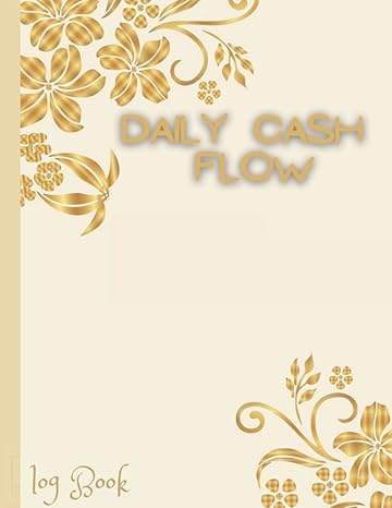 daily cash flow log book financial record keeping notebook for business petty cash large ledger book large