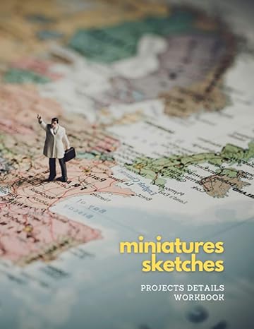 miniatures sketches projects details workbook sketchbook for writing drawing painting scribble size 8 5 x 11