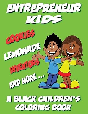 a black children s coloring book entrepreneur kids large print edition kyle davis ,black childrens coloring