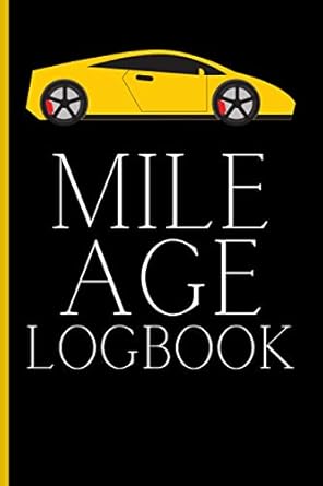 mileage logbook for business expense vehicle mileage notebook/journal auto tracker log sheets for work