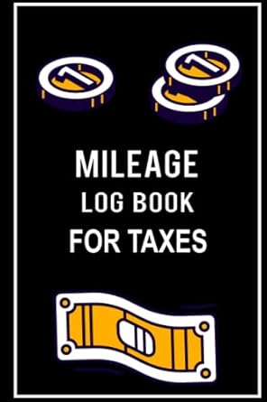 mileage log book for taxes 1st edition elizabeth t elalmer b0b3dwkvt3