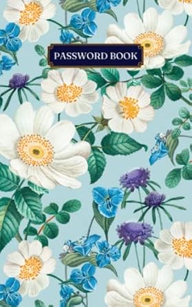 password book personal internet password log book with alphabetical a z tabs password keeper and organizer