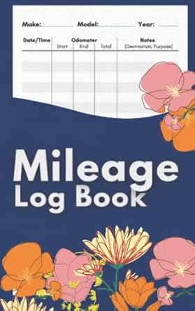 mileage log book small auto mileage journal for taxes and expenses fits in your glove compartment 1st edition