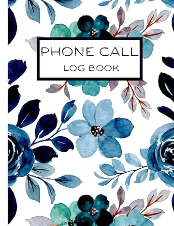 phone call log book simple phone call message tracker voicemail log book with space for 396 records unique