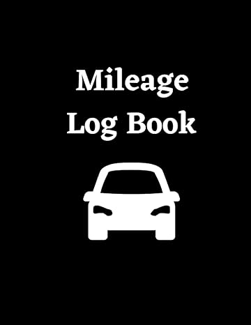 mileage log book vehicle mileage log book for taxes simple design journal for tracking miles/readings of