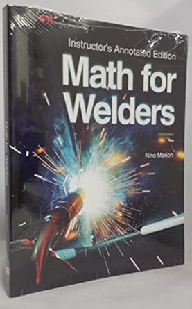 math for welders 5th teacher's guide edition nino marion 1605259012, 978-1605259017