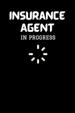 insurance agent in progress future insurance agent notebook thoughtful gift for insurance agents perfect for