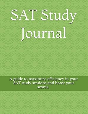 sat study journal 1st edition expert prep b0cf4fmmsy