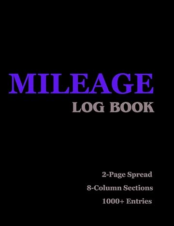 mileage log book detailed daily mileage tracker for small businesses and tax records 1st edition quill key