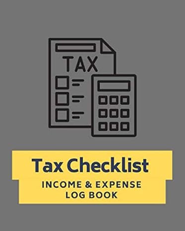tax checklist income and expense income expenses balance simple income expense book 120 pages 1st edition