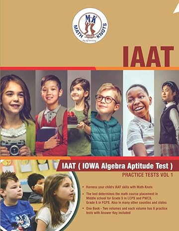 iaat practice tests vol 1 pre algebra 1st edition mrs. gowri m vemuri, mr. ritvik pothapragada 1950573672,