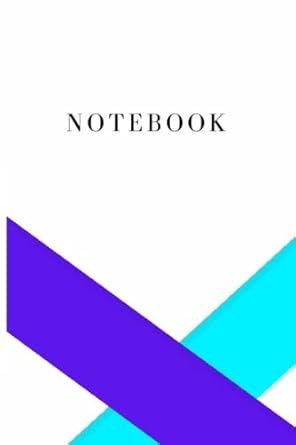 notebook matte abstract notebook 6x9 120 blank lined pages 1st edition zesty jaeger b0c4mp2m82