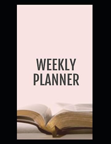 weekly planner 1st edition christina d davis b0cfcxd1v7
