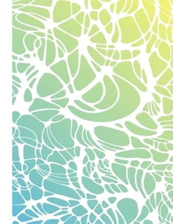 waves composition notebook 8 5 x 11 lined journal college ruled paper hand drawn sea waves pattern cover a