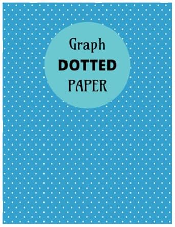 dot graph notebook dotted paper graphing pad journal for drawing and note taking 1st edition zamran abid