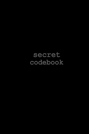 secret codebook organized notebook for it professionals programmers coders software developers and computer