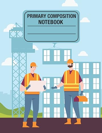civil engineer primary composition notebook school exercise book with dotted midline and picture space civil