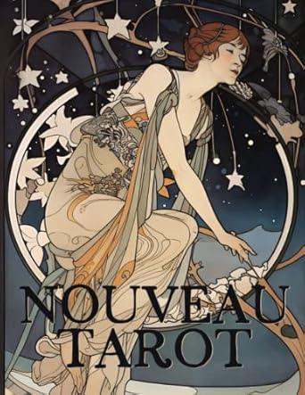 nouveau tarot art nouveau style tarot card coloring book for adults and teens 22 major arcana coloring book
